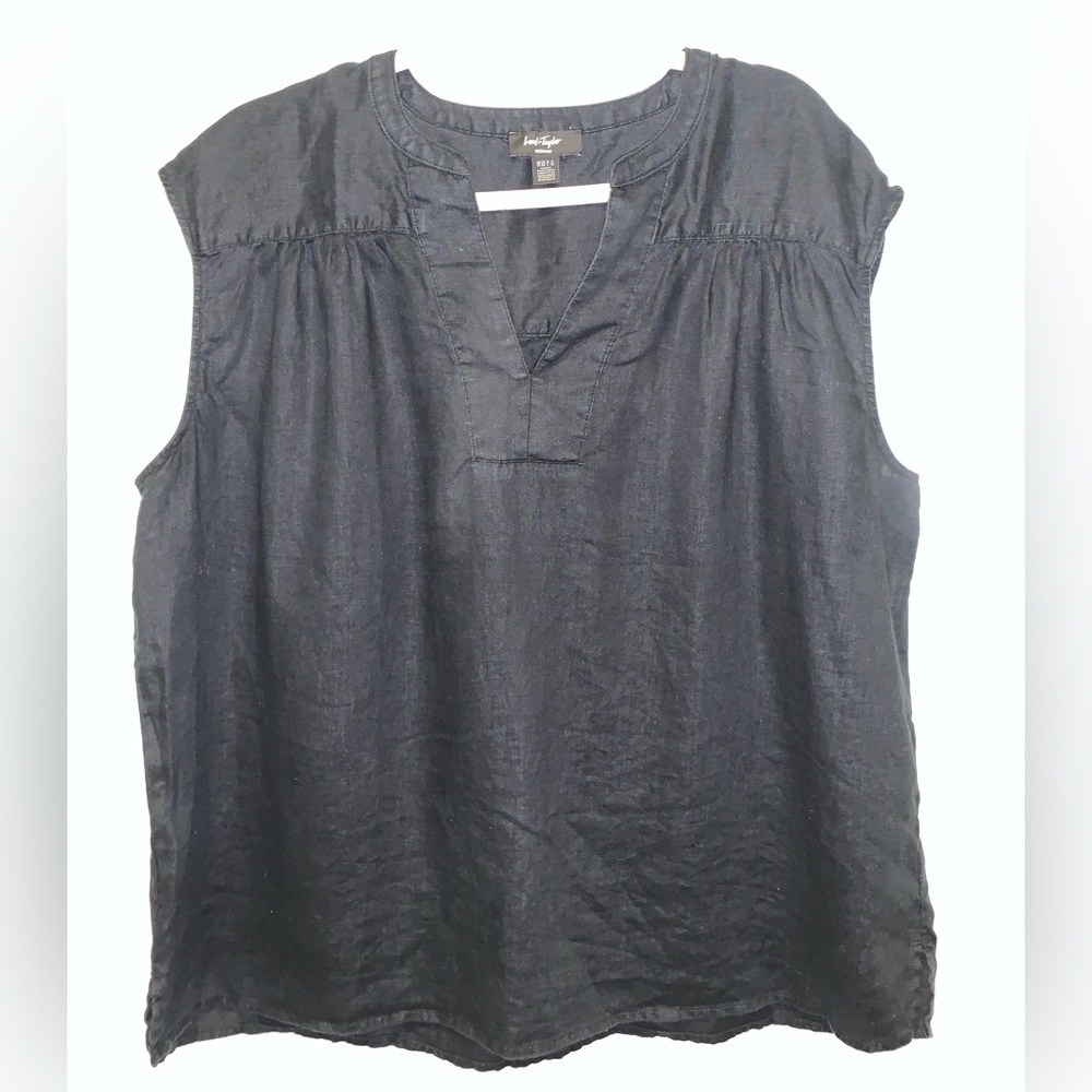 Lord + Taylor 100% Linen Blouse